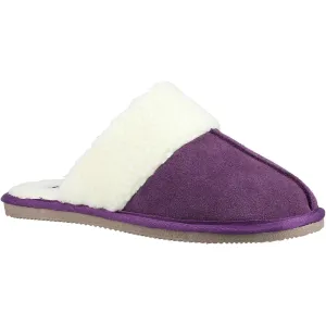Hush Puppies Women's Arianna Mule Slippers in Purple