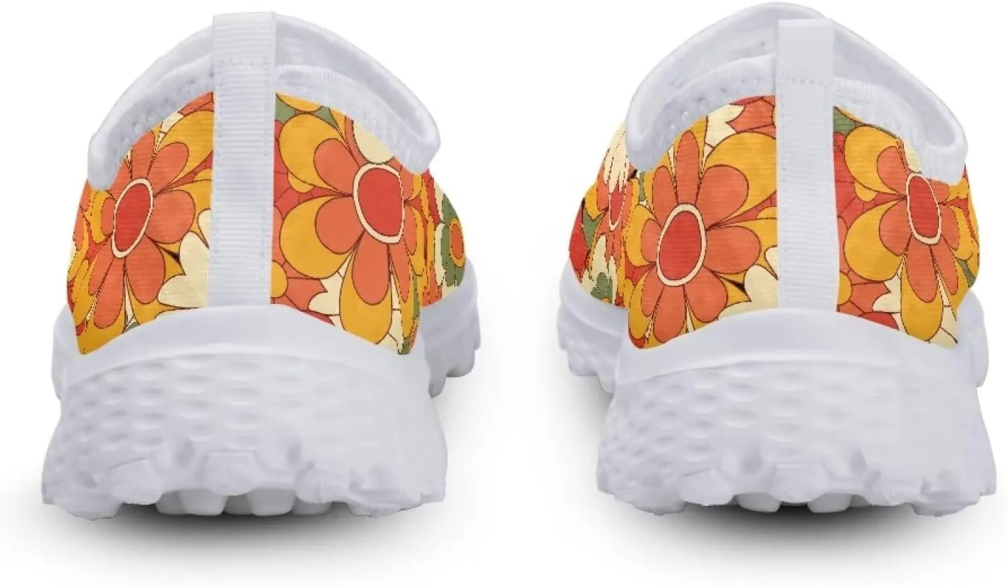 INSTANTARTS 3D Animal Women's Breathable Flat Running Water Shoes Beach Loafer