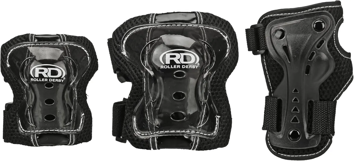 Ion 7.2 Boy's Adjustable Inline Skates with Tri-Pack Protective Gear