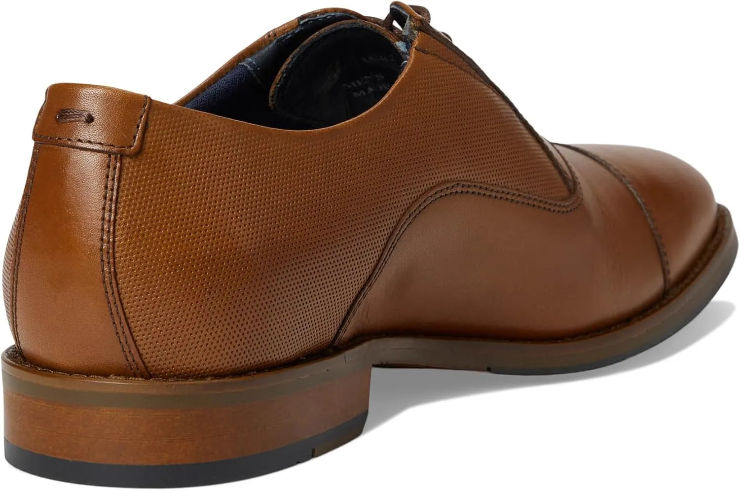 Johnston & Murphy Men's Landry Embossed Cap Toe Oxford