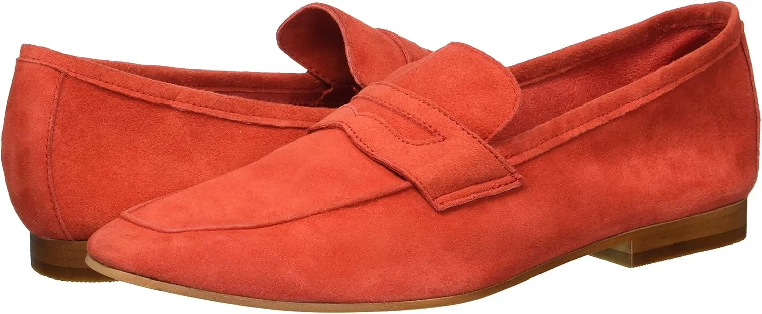 Kenneth Cole Women's Dean Unlined Flexible Penny Loafer Flat