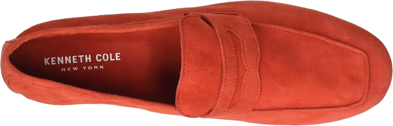 Kenneth Cole Women's Dean Unlined Flexible Penny Loafer Flat
