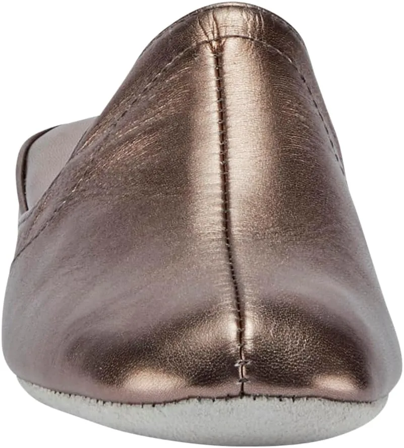 Lamo Somersby Blanche Women's Slippers, Slip-On Leather House Slippers for Women – Wide Width