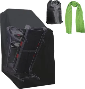 Large Treadmill cover waterproof outdoor,Folding Treadmill Covers,Running machine cover outdoor,Cover for treadmill, Exercise Workout Equipment Protective Dustproof
