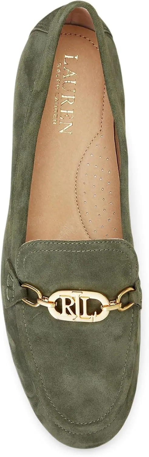 Lauren Ralph Lauren Womens Averi Nappa Leather Loafer