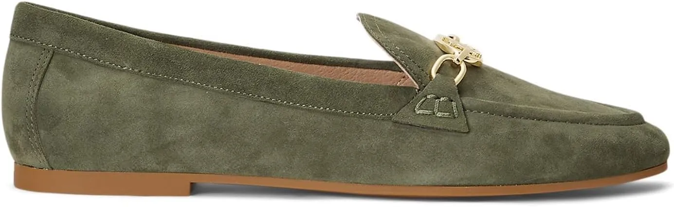 Lauren Ralph Lauren Womens Averi Nappa Leather Loafer
