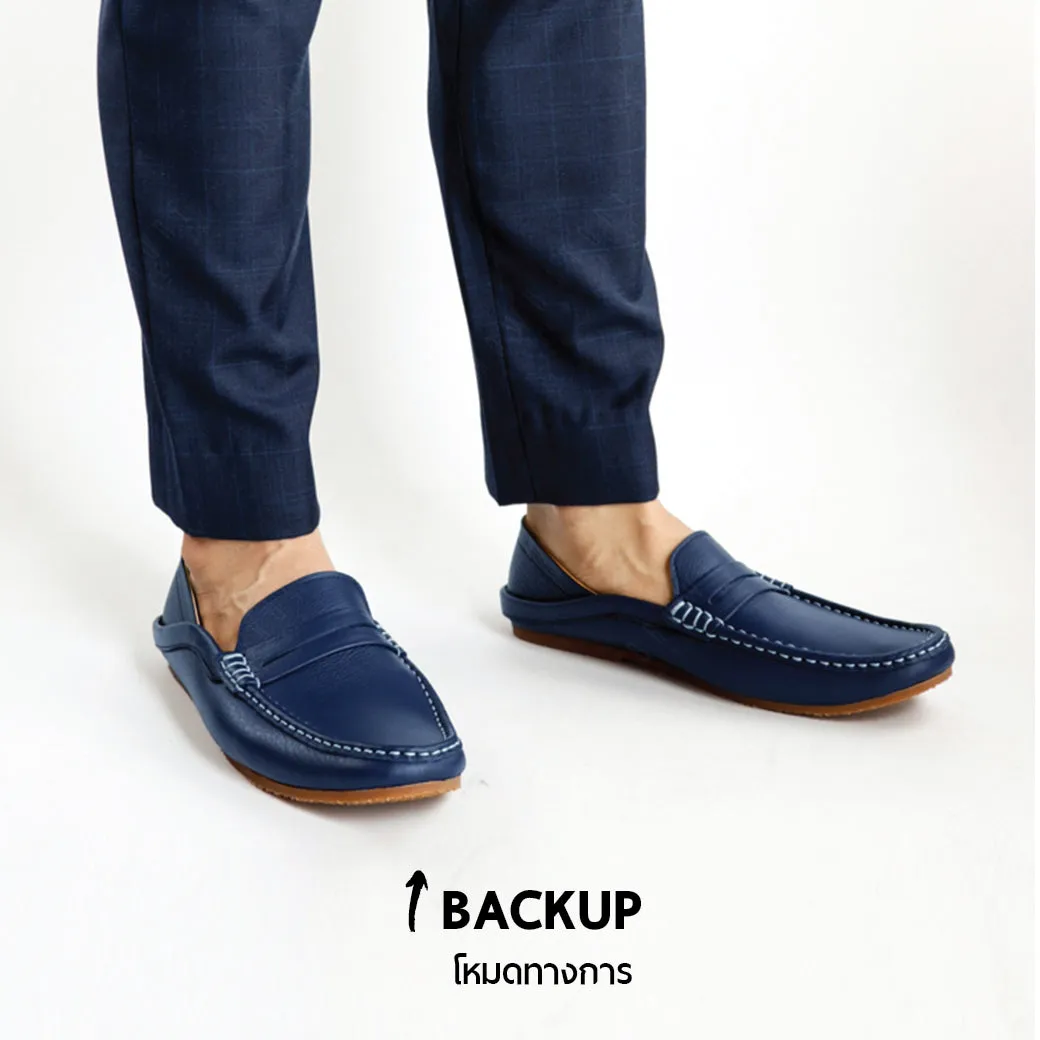 Libero Loafer Wrinkle Soft Navy