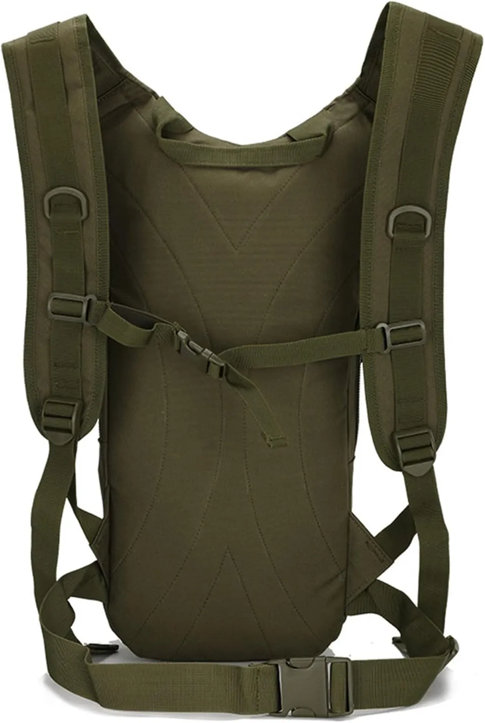 liuwei Military Molle Tactical Backpack,Outdoor Travel 15L Waterproof Oxford MOLLE Army Backpack, Breathable daypack Bag for Climbing Trekking Hiking Sports,Acu