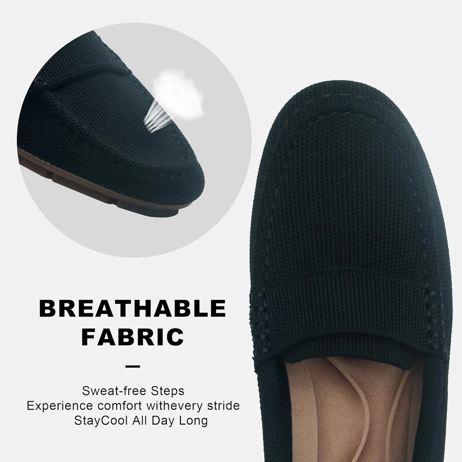 Loafer Shoes for Women Comfortable Casual Women's Loafer Shoes Flat Shoes