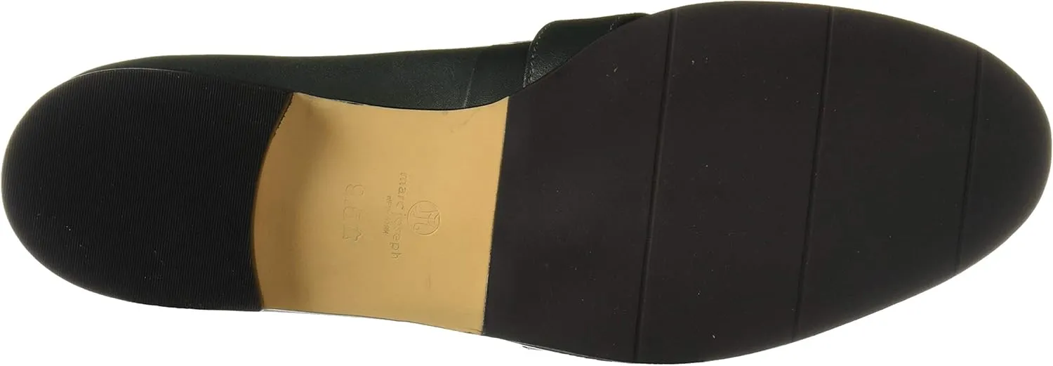 Marc Joseph New York Women's Leather Buckle Loafer with Grommet Detail