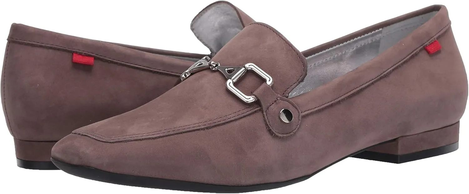 Marc Joseph New York Women's Leather W. Houston Buckle Loafer