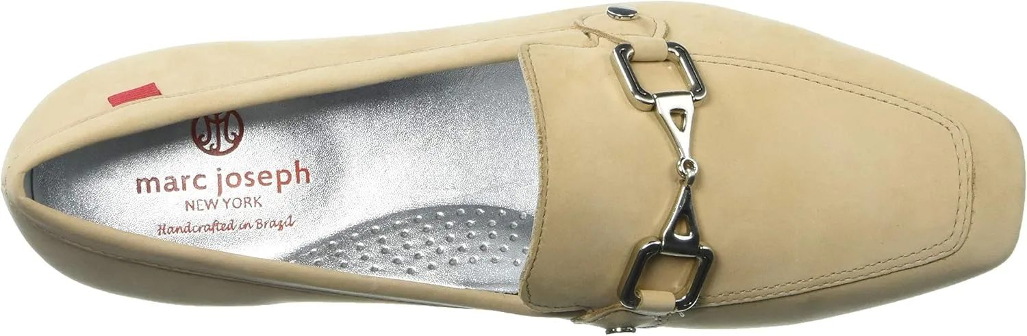 Marc Joseph New York Women's Leather W. Houston Buckle Loafer