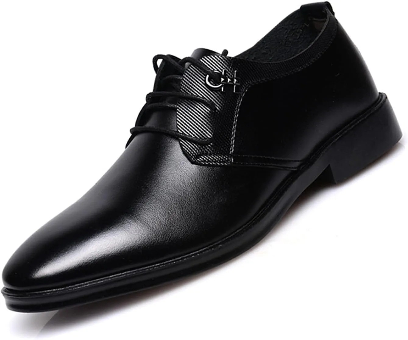 Men's Classic Modern Formal Business Oxford Shoes Lace Up Derbys Comfortable Dress Shoes