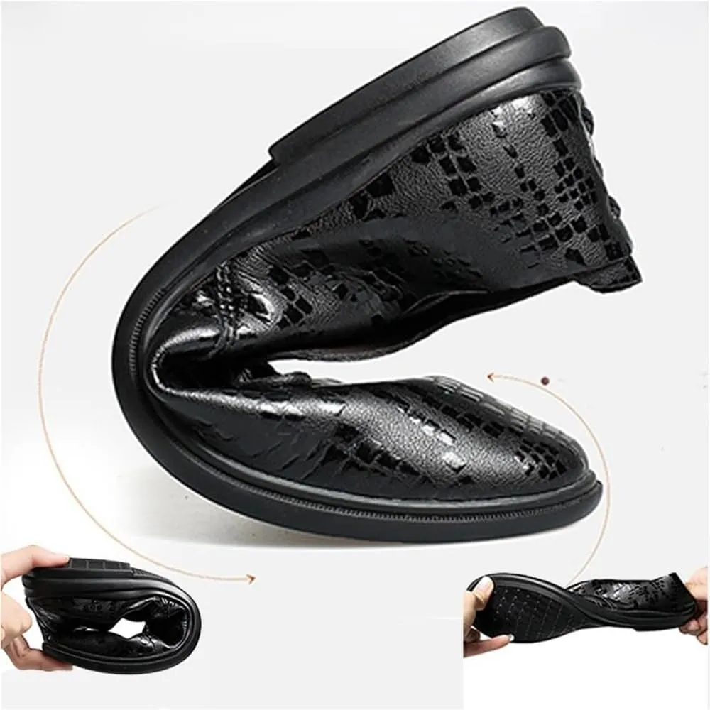 Mens Derby Shoes Social Modern Non Slip Casual Business Work Formal Lightweight All-Day Comfort Non-Slip Dress Shoes