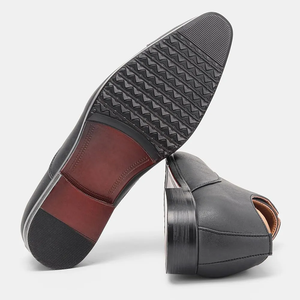 Men’s Dress Oxford Formal Shoes Men's Wingtip Dress Shoes Leather Lace Up Non Slip Business Derby Shoes for Men