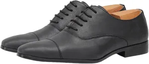 Men’s Dress Oxford Formal Shoes Men's Wingtip Dress Shoes Leather Lace Up Non Slip Business Derby Shoes for Men