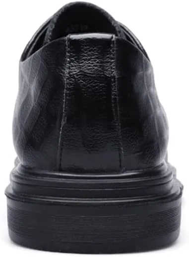 Men's Dress Shoes Formal Business Oxfords Classic Round Toe Lace Up Derby Shoes