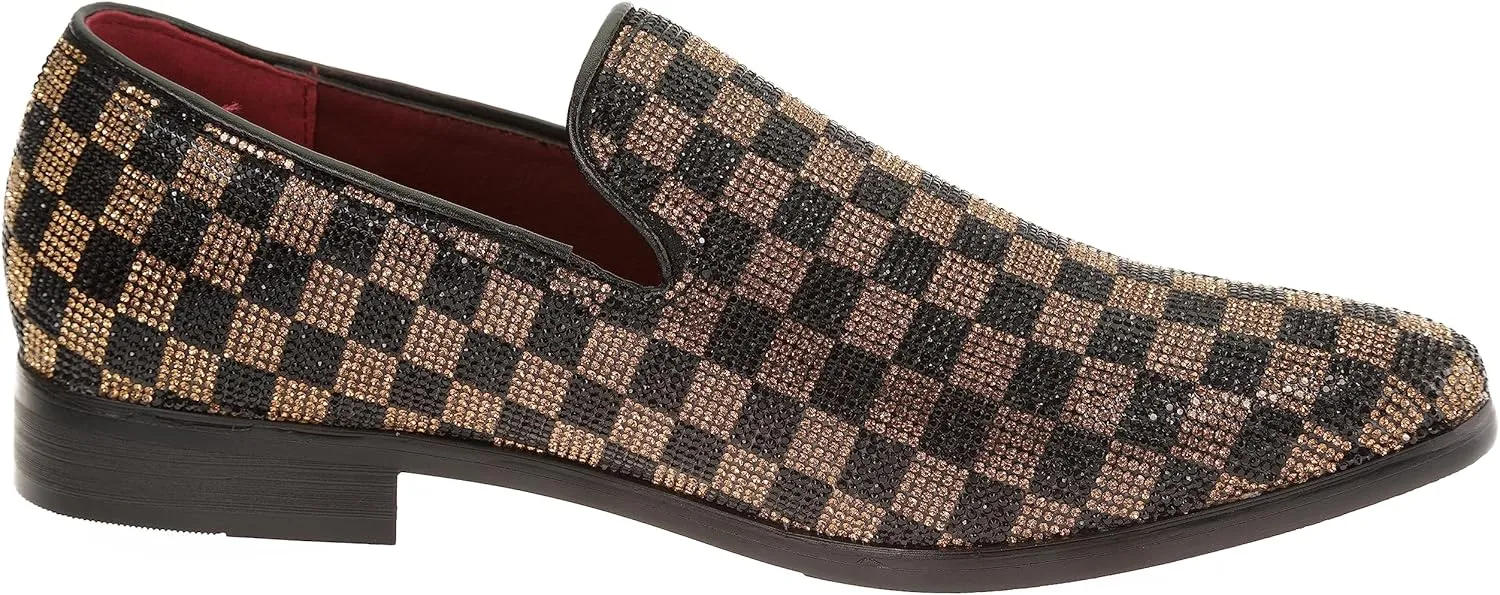 Mens Sparkling Glitter Dress-Shoes sparko40