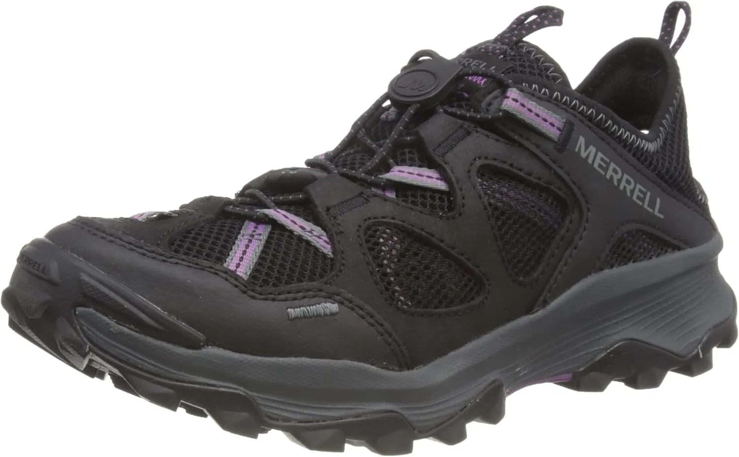 Merrell Women's Fisherman Walking Shoe, Black, 7.5