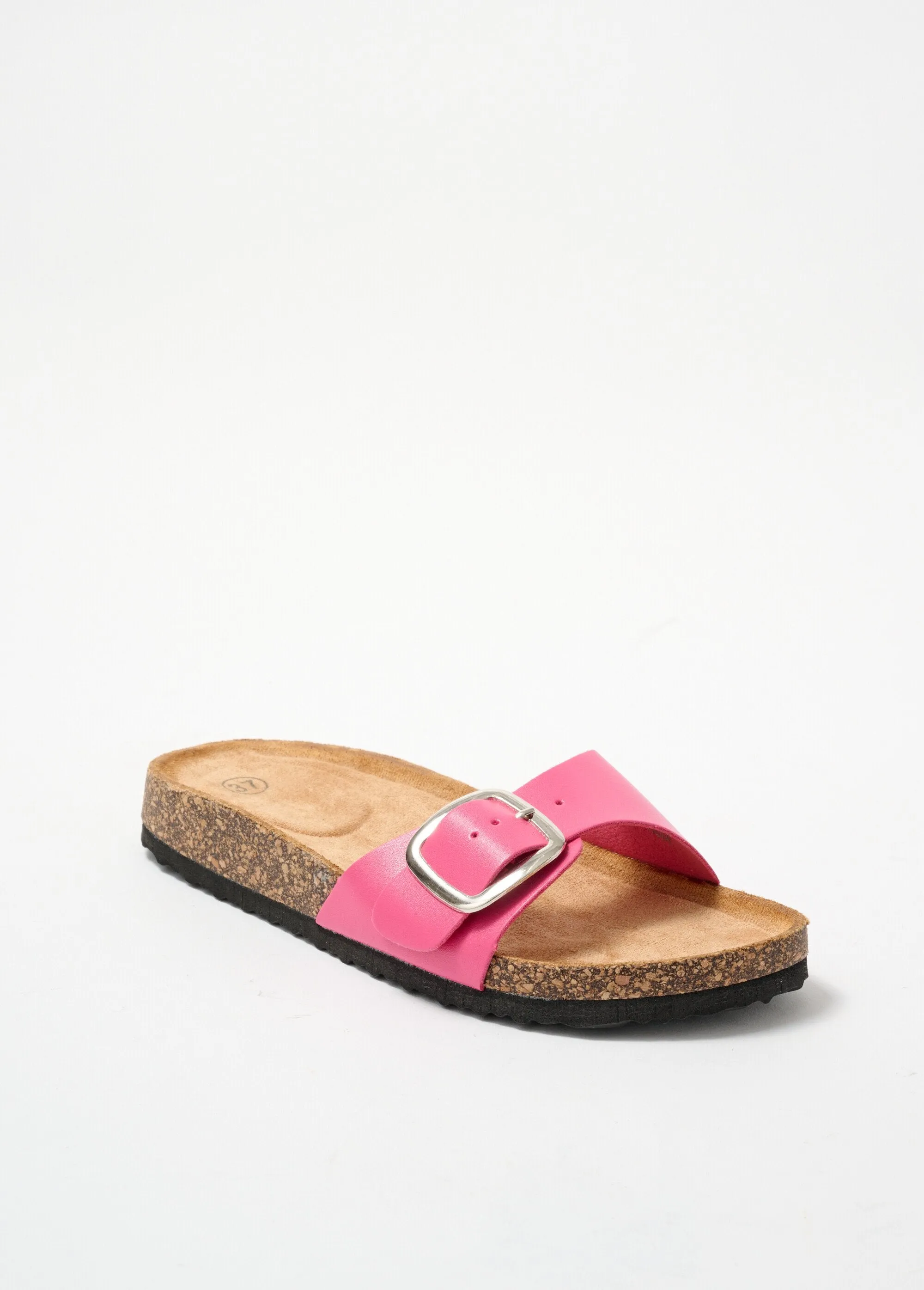 Mules with strap and comfortable sole
