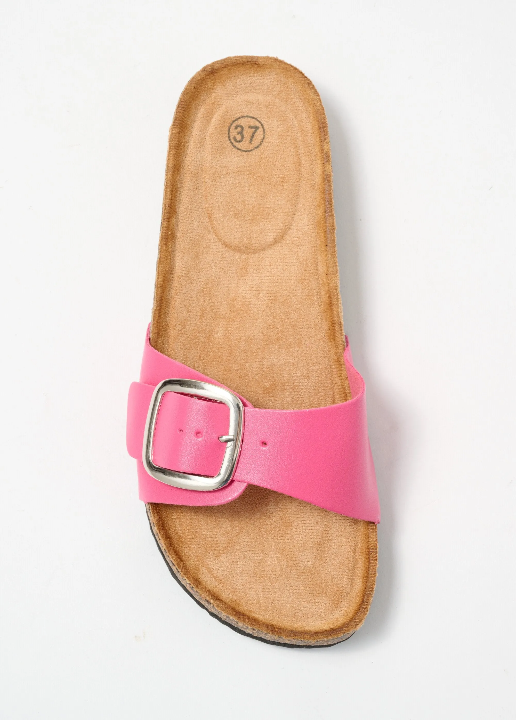 Mules with strap and comfortable sole