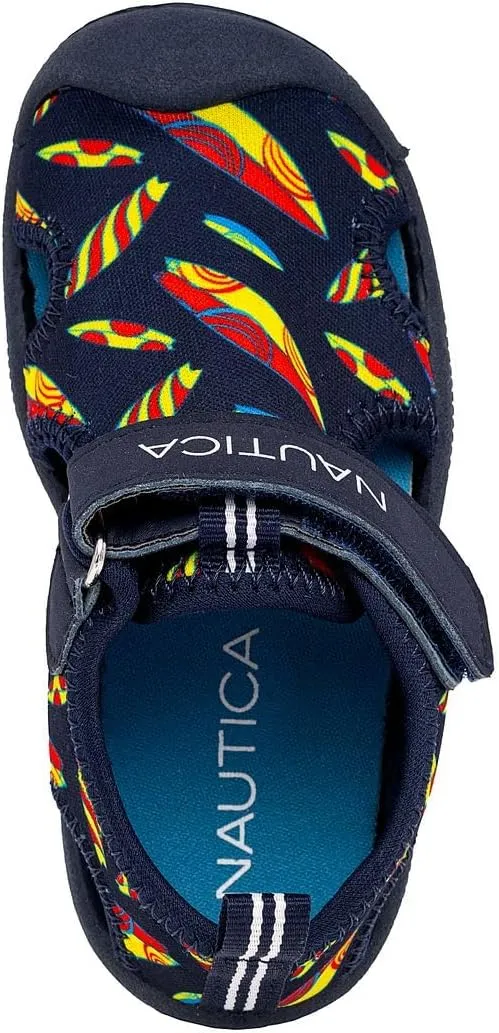 Nautica Kids Protective Water Shoe,Closed-Toe Sport Sandal |Boy - Girl (Big Kid/Little Kid/Toddler)
