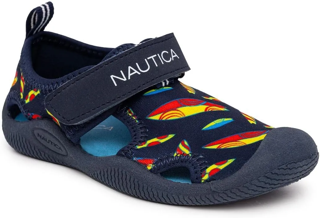 Nautica Kids Protective Water Shoe,Closed-Toe Sport Sandal |Boy - Girl (Big Kid/Little Kid/Toddler)