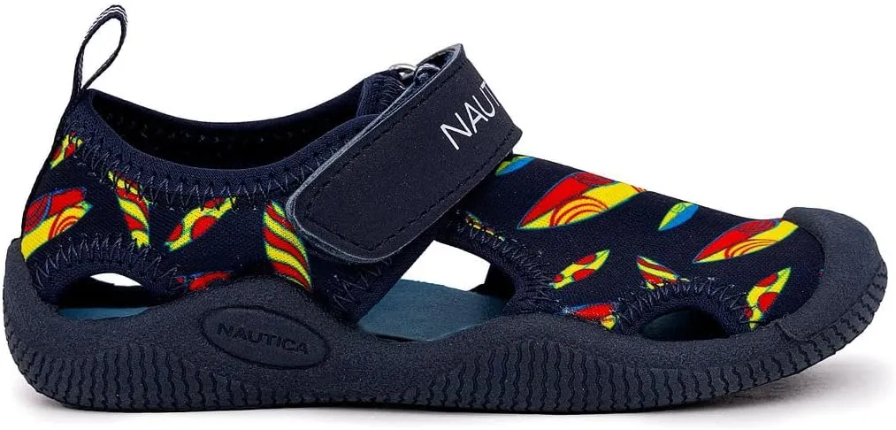 Nautica Kids Protective Water Shoe,Closed-Toe Sport Sandal |Boy - Girl (Big Kid/Little Kid/Toddler)