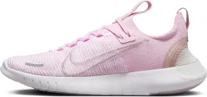 Nike Free RN NN Women's Road Running Shoes (DX6482-600, Pink Foam/Pink Oxford/Platinum Tint/White) Size 9.5