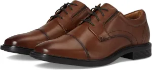 Nunn Bush Men's Stark Cap Toe Oxford Leather Business Formal Derby Dress Casual Lace-up
