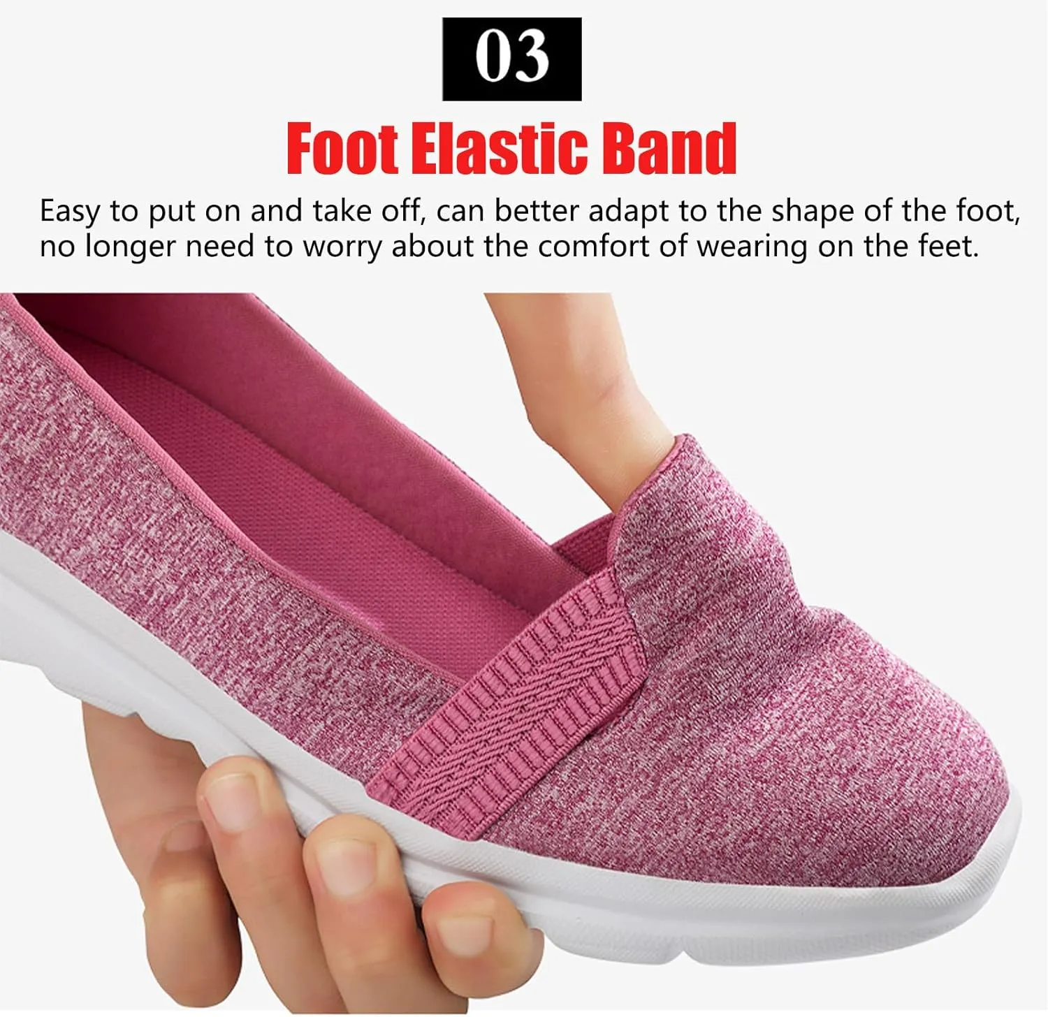 Optigard Women's Mesh Slip-on Flat Loafers,Shallow Mouth Breathable Comfortable Walking Shoes Backless Driving Shoes Outdoor Lightweight Casual Sneakers
