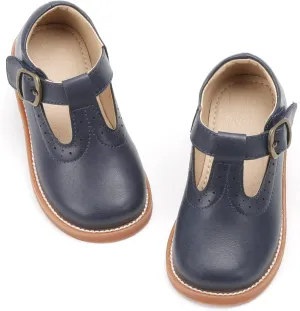 Otter MOMO Toddler/Little Girls Mary Jane Slip-on School Uniform Party Dress Shoes