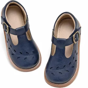 Otter MOMO Toddler/Little Girls Mary Jane Slip-on School Uniform Party Dress Shoes
