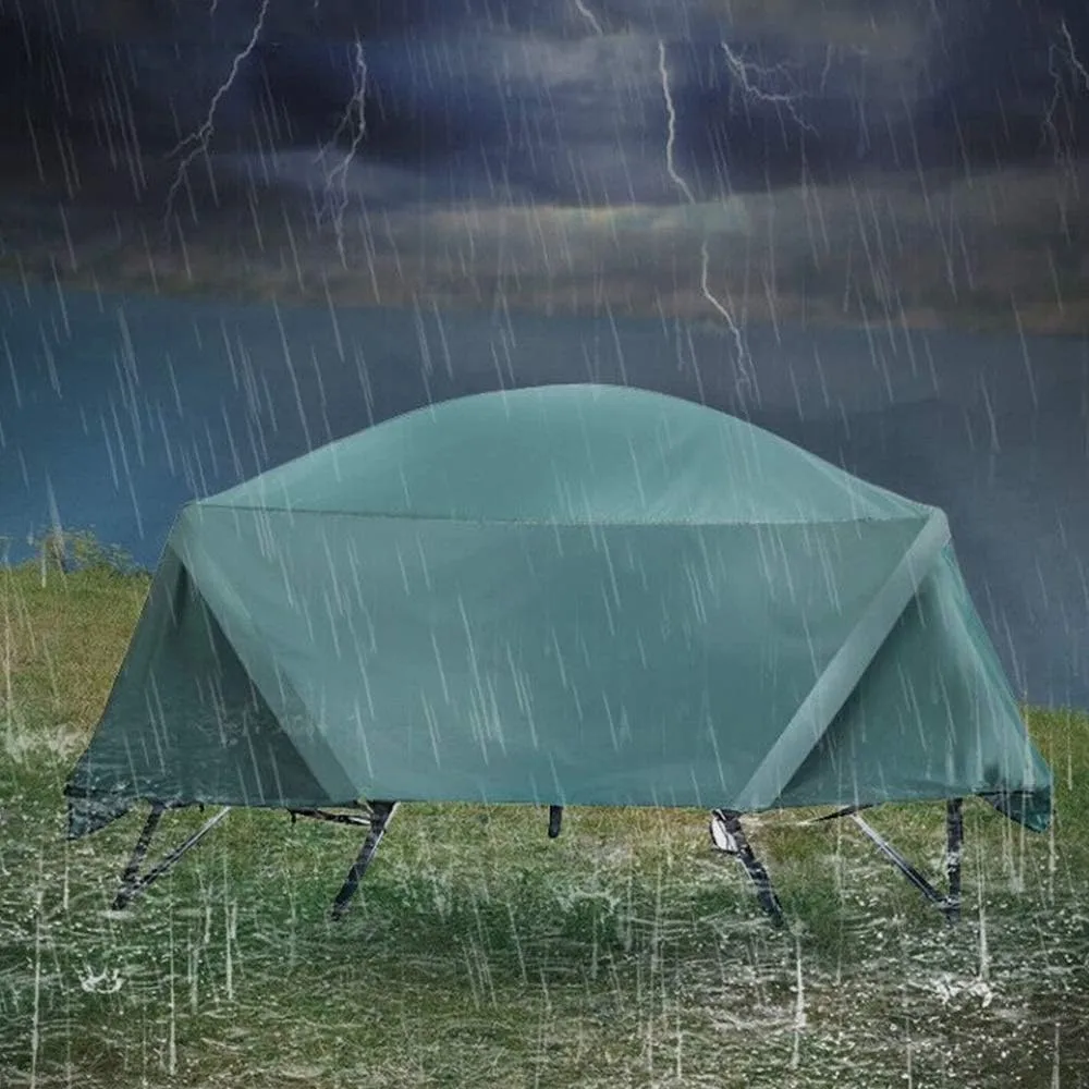 Outdoor Backpack Tent Outdoor Camping Tent Retractable Bed Tent Above Ground Waterproof Double Layer for Camping Fishing Camping Tent for Cat Night Little