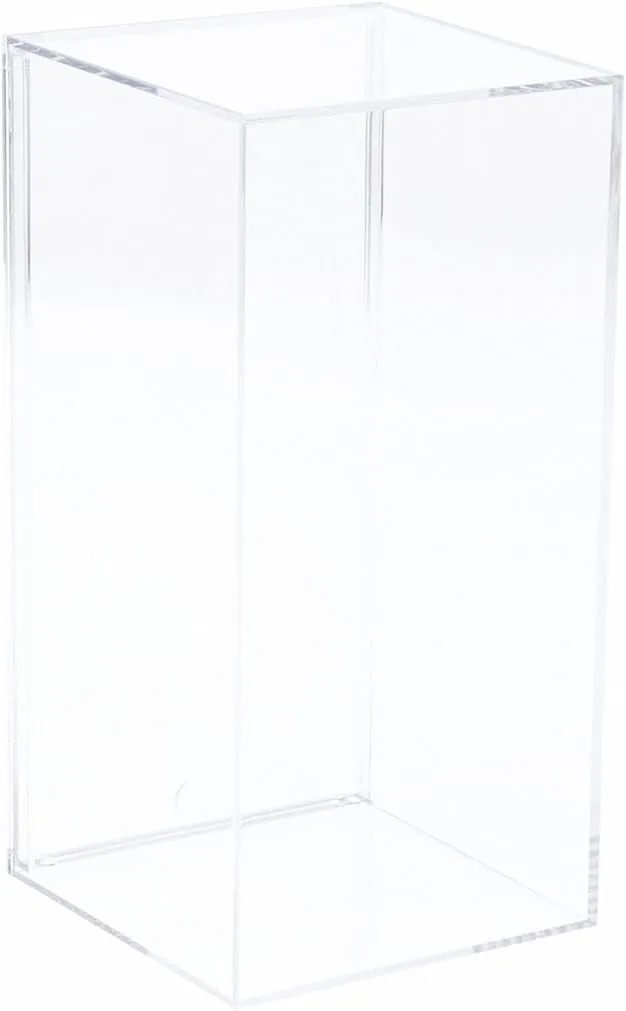 Pioneer Plastics 083C Clear Plastic Display Case for 1:32 Scale Cars, 8" W x 3.75" D x 3.5" H (Mailer Box), Pack of 12