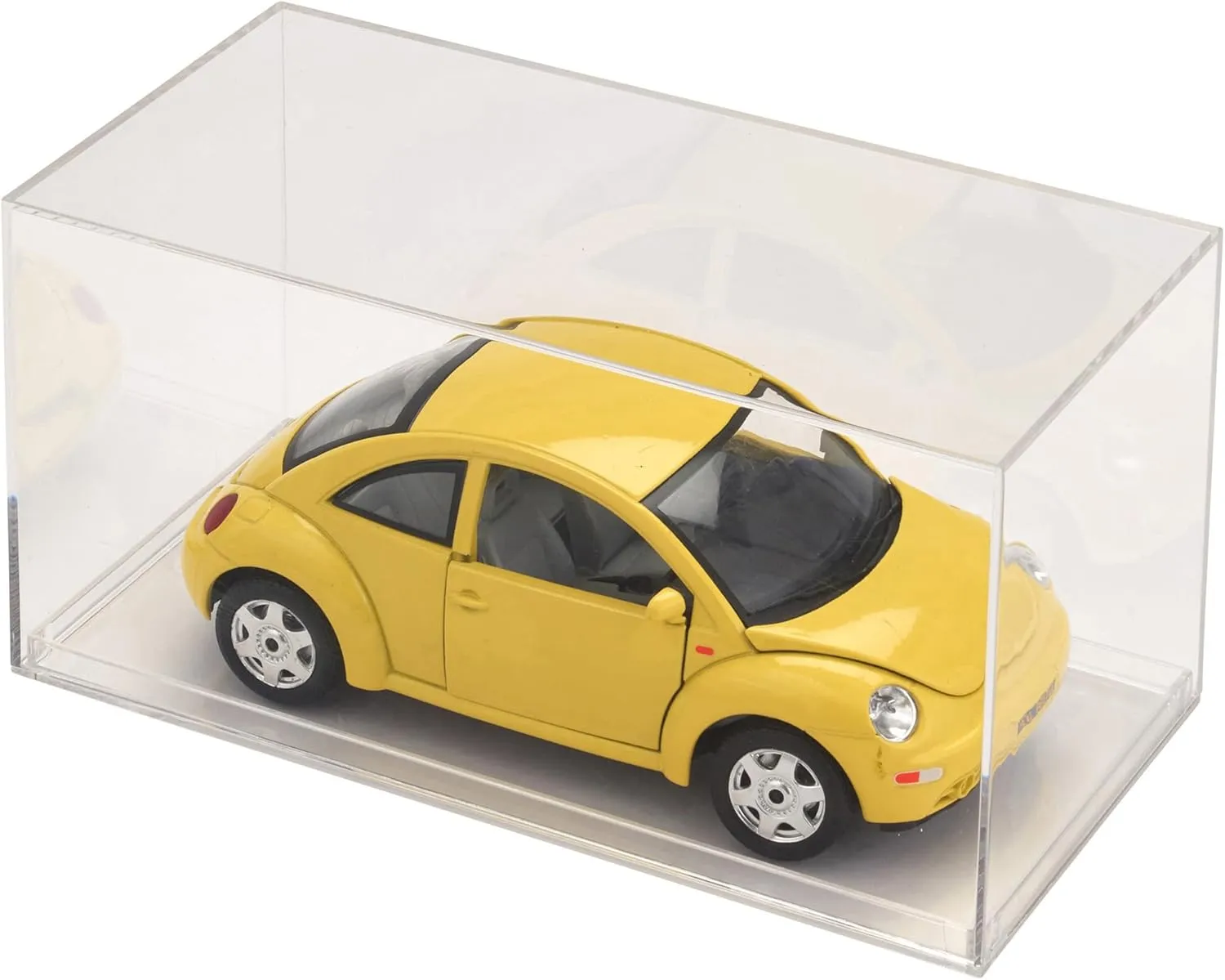 Pioneer Plastics 083C Clear Plastic Display Case for 1:32 Scale Cars, 8" W x 3.75" D x 3.5" H (Mailer Box), Pack of 12