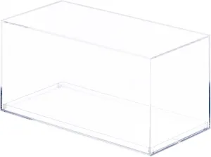 Pioneer Plastics 083C Clear Plastic Display Case for 1:32 Scale Cars, 8" W x 3.75" D x 3.5" H (Mailer Box), Pack of 12