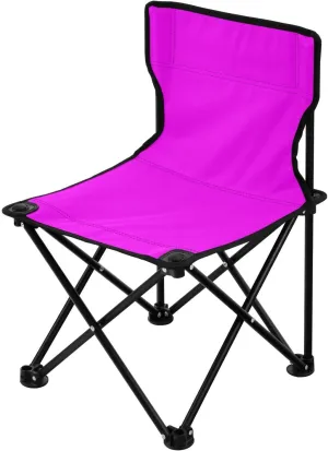 Portable Camping Chairs Bright Purple Lightweight Folding Chair for Camping, Beach, Picnic, Travel and Sports with Carry Bag 20805