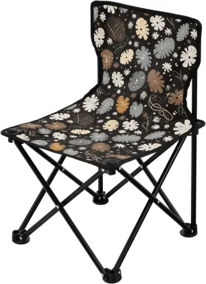 Portable Camping Chairs Flowers Floral Lightweight Folding Chair for Camping, Beach, Picnic, Travel and Sports with Carry Bag 20849293