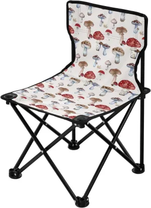 Portable Camping Chairs Red Mushroom Lightweight Folding Chair for Camping, Beach, Picnic, Travel and Sports with Carry Bag 20855120