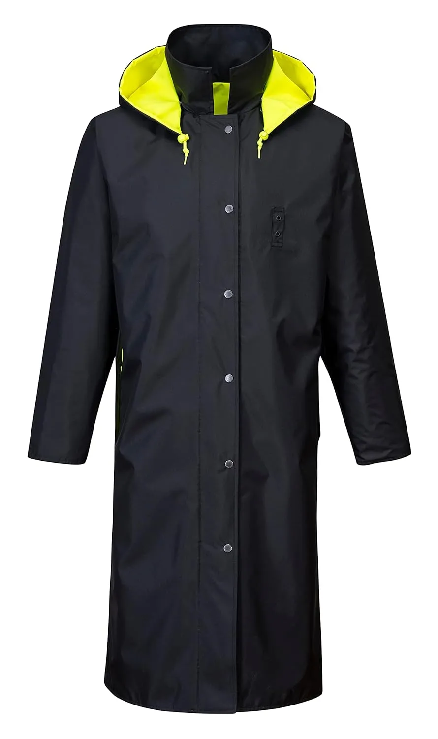 Portwest Hi-Vis Reversible Raincoat - UH447, Yellow/Black, XL