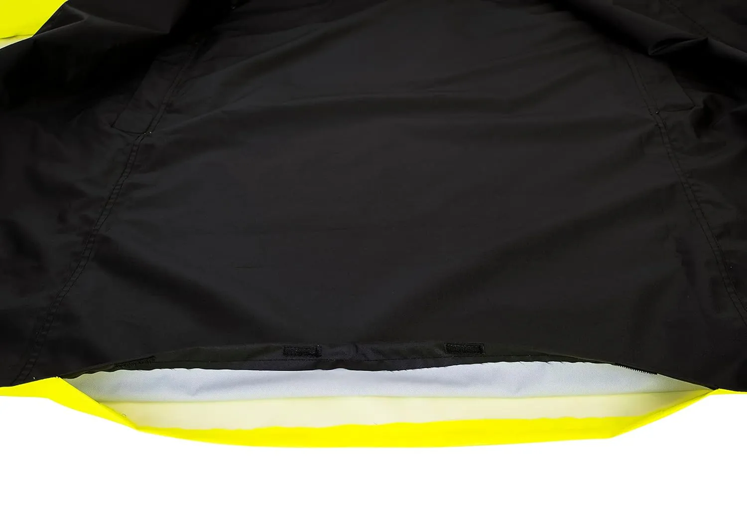 Portwest Hi-Vis Reversible Raincoat - UH447, Yellow/Black, XL