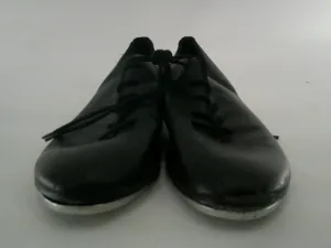 Pre-Owned Tap Shoes SoDanca Adult 9M Oxford Leather Lace Up Student