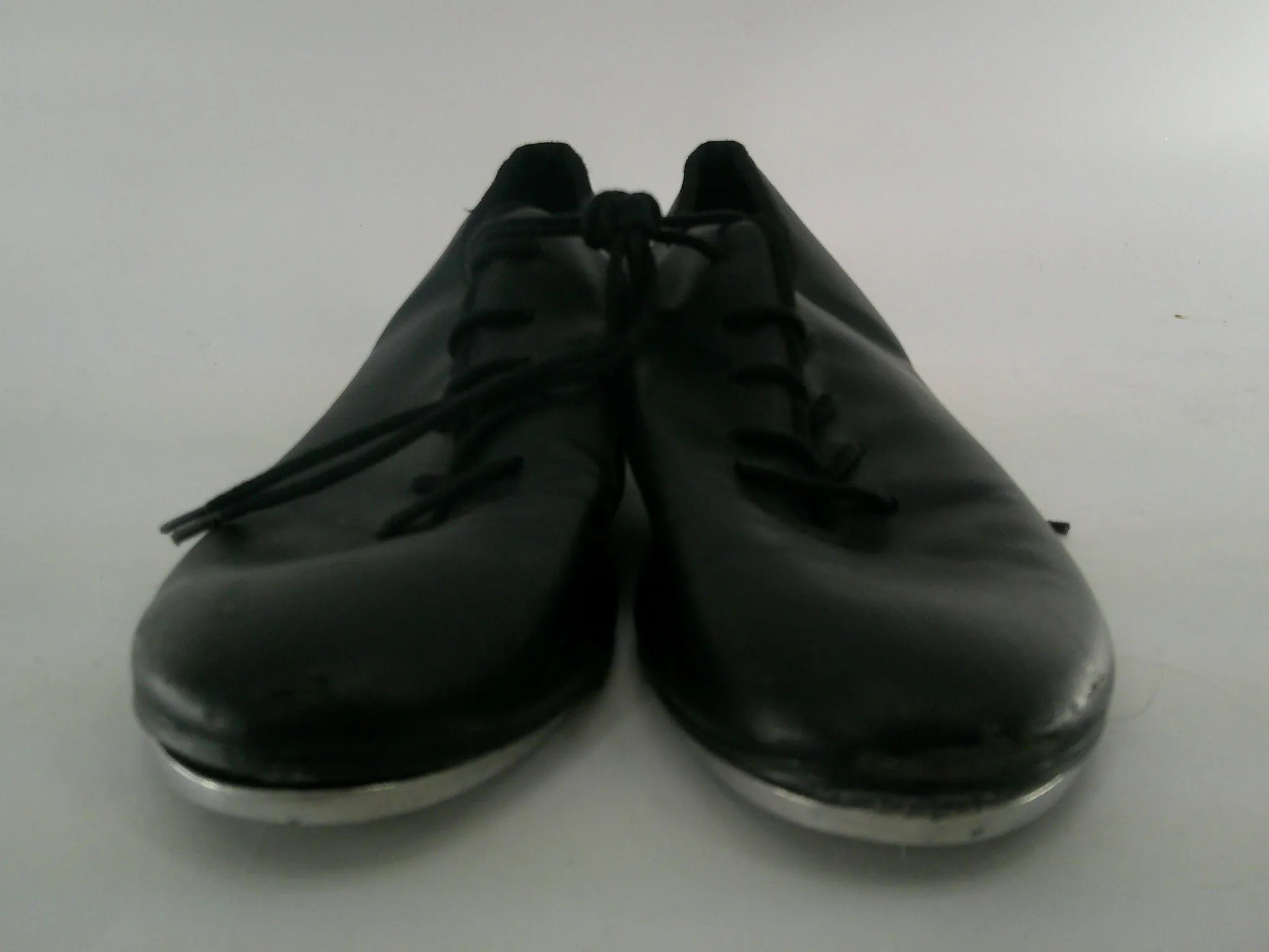 Pre-Owned Tap Shoes SoDanca Adult 9M Oxford Leather Lace Up Student