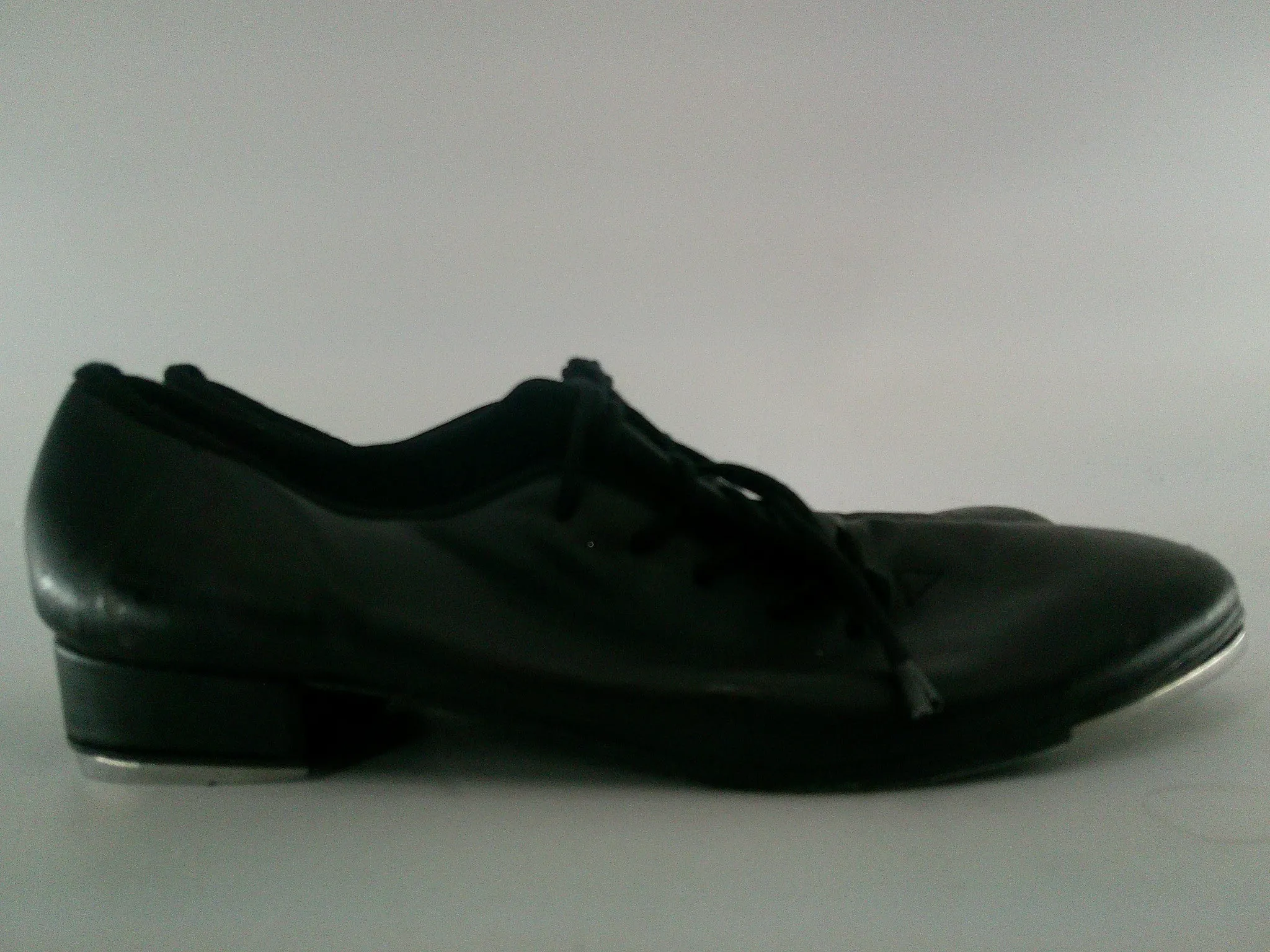 Pre-Owned Tap Shoes SoDanca Adult 9M Oxford Leather Lace Up Student