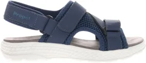 Propet Womens Travelactiv Sport Sling Back Strappy Casual Sandals Casual Low Heel 1-2" - Blue