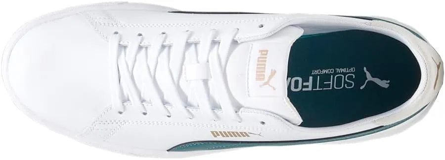 PUMA Mens Serve Pro Lite Lace Up Sneakers Shoes Casual - White