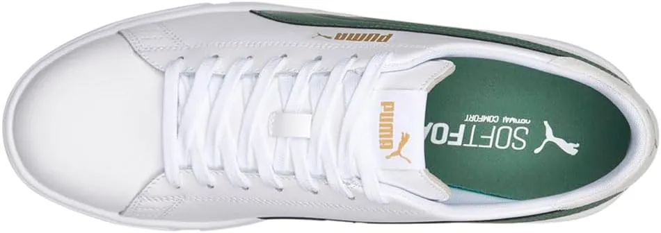 PUMA Mens Serve Pro Lite Lace Up Sneakers Shoes Casual - White