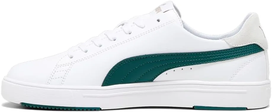 PUMA Mens Serve Pro Lite Lace Up Sneakers Shoes Casual - White