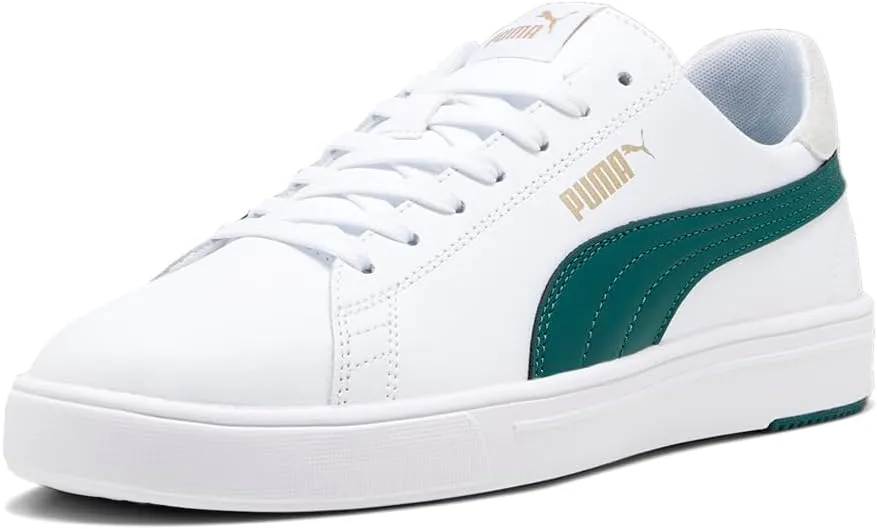 PUMA Mens Serve Pro Lite Lace Up Sneakers Shoes Casual - White
